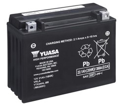 Akumulators YUASA YTX24HL-BS YUASA 12V 22,1Ah 350A (205x87x162)_3