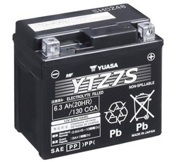 Akumulators YUASA YTZ7S YUASA 12V 6,3Ah 130A (113x70x105)_3