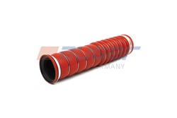 Intercooler hose (75,2/90,8mmx433mm, red) fits: RVI PREMIUM 2 DXi7 10.05-