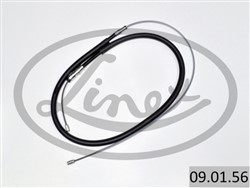 Handbrake cable LINEX LIN09.01.56