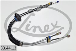 Speed change lever cable LINEX LIN33.44.13