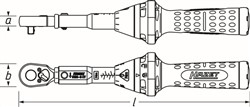 Klucz dynamometryczny / zapadkowy HAZ 5107-3CT_11