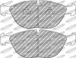 Brake pads - professional DS 2500 front FCP1001H_1