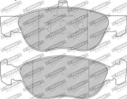 Brake pads - professional DS 2500 front FCP1056H fits ALFA ROMEO; FIAT; LANCIA_1