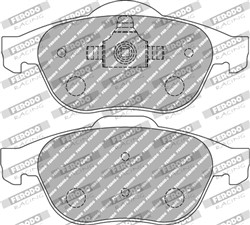 Brake pads - professional DS 2500 front FCP1441H fits RENAULT ESPACE IV, LAGUNA II, SCENIC I, VEL SATIS_1