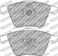 Brake pads - professional DS 2500 front FCP1629H fits AUDI; SEAT_2