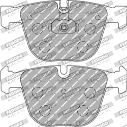 Brake pads - professional DS 2500 rear FCP1672H fits BENTLEY; BMW; ROLLS-ROYCE_1
