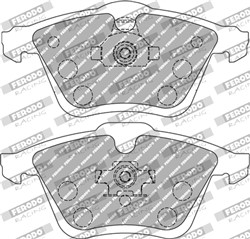 Brake pads - professional DS 2500 front FCP1765H fits AUDI; SEAT; SKODA; VW_1