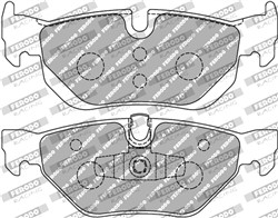 Brake pads - professional DS 2500 rear FCP1807H fits BMW_2