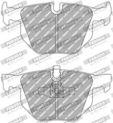 Brake pads - professional DS 2500 rear FCP1808H fits BMW 3 (E90), 3 (E91), 3 (E92), 3 (E93), X1 (E84)_1