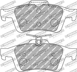 Brake pads - professional DS 2500 rear FCP1931H_1