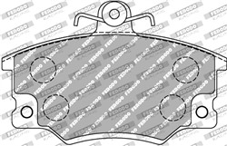Brake pads - professional DS1.11 front FCP370W fits ABARTH; ALFA ROMEO; FIAT; LANCIA