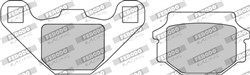 Set disk pločica, kočioni disk FDB314EF FERODO eco friction-EF, 85x43x7,7mm_1