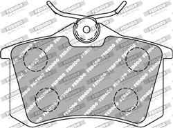 Brake pads - tuning Performance FDS1083 rear_1