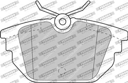 Brake pads - tuning Performance FDS1113 rear_3