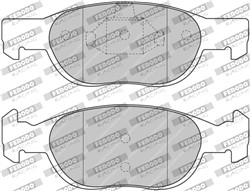 Brake pads - tuning Performance FDS1160 front_1