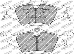 Brake pads - tuning Performance FDS1293 front_1