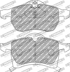 Brake pads - tuning Performance FDS1295 front_1