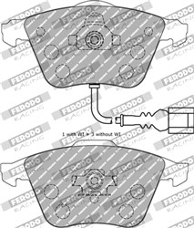 Brake pads - tuning Performance FDS1765 front_1