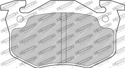 Brake pads - tuning Performance FDS558 rear_1