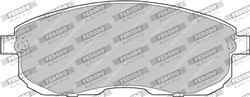 Brake pads - tuning Performance FDS691 front