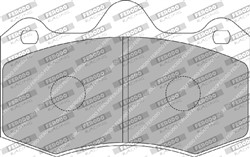 Brake pads - professional DS 2500 front FRP3083H fits SEAT LEON_1