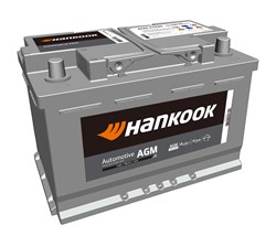 Akumulators HANKOOK START&STOP AGM AGM57020 12V 70Ah 760A (277x174x190)_3