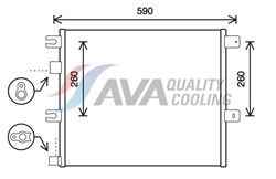 Air conditioning condenser 40041012HW