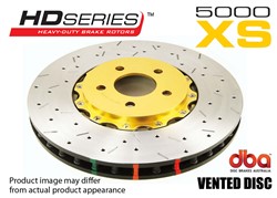 High Performance Brake Disc 5000 Series front fits AUDI A4 B5, A4 B6, A4 B7, A6 C5, ALLROAD C5; SEAT EXEO, EXEO ST