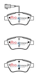 Brake pads - tuning Performance DB2258SS front