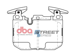 Brake pads - tuning Xtreme Performance DB2299XP front