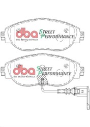 Brake pads - tuning Performance DB8849SP front_1