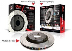High Performance Brake Disc 4000 Series (1 pcs) rear L/R fits HONDA ACCORD IV, ACCORD V, CIVIC VI; ROVER 600 I_1