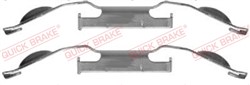 Accessory Kit, disc brake pad QB109-1221_1