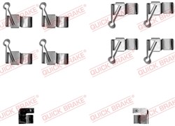 Bremžu kluču montāžas komplekts QUICK BRAKE QB109-1238