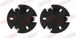 Anti-Squeal Foil, brake pad (back plate) QBW1244