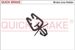 Brake hose element; Pipe/hose clamp hook_1