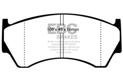 Brake pads - tuning Ultimax DP1044 front_1