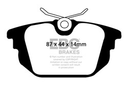 Brake pads - tuning Ultimax DP1214 rear_1