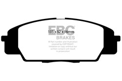 Brake pads - tuning Blue Stuff DP51254NDX front