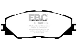 Brake pads - tuning Ultimax DP1792 front_1