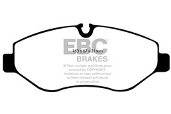 Brake pads - tuning Ultimax DP1926 front_1