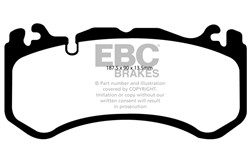 Brake pads - tuning Yellow Stuff DP41939R front_1