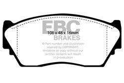 Brake pads - tuning Ultimax DP892 front_1
